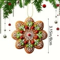 thumbnail image 3 of Tyidzon Christmas Snowflake Ornaments, Acrylic Christmas Tree Decorations Snowflake New Year Christmas Gifts for Home Holiday Party Decor, 3 of 4