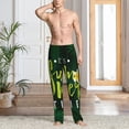 thumbnail image 6 of Lsque Tropical Summer Vibes Print Men's Pajama Pants, Lounge Pant - Comfortable Home Wear,Elastic Waistband, Stylish Design-Medium, 6 of 9