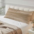 thumbnail image 4 of Brown Body Pillow Covers 20"x54", Vintage Modern Abstract Art Ombre Soft Brushed Microfiber Breathable Throw Pillow Covers, Pillowcase with Zipper for Couch Sofa Bedroom Living Room, 4 of 9