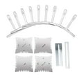 thumbnail image 3 of Guitar Tools Notched Radius Gauges Musical Instruments Protective Gasket Measuring Accessories Repairing Kits for Electric Bass, 3 of 5