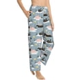 thumbnail image 6 of Salouo Swan Princess On Lake Print Women's Pajama Pants Casual Loose Sweatpants PJs Flowy Pants Drawstring Palazzo for Women Wide Leg Pants Lounge Pajama -X-Large, 6 of 8