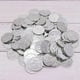 thumbnail image 1 of 100 monedas de plástico de la buena suerte, confeti de trébol, chispas de mesa para decoración de fiestas, regalos y suministros., 1 of 2