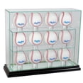thumbnail image 3 of Perfect Cases 12UPBSB-W 12 Baseball Upright Display Case- Walnut, 3 of 3