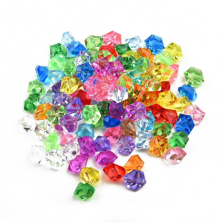 Acrylic Gems Fake Fruit For Kids Fake Jewels Plastic Gem - Temu