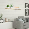 thumbnail image 2 of Shisuyan 1 Set of Shelf Brackets Wall Bookshelf Brackets Storage Shelf Accessories White, 2 of 8