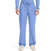 Cherokee Workwear Professionals Men Scrubs Pant Tapered Leg Drawstring Cargo WW190