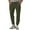 Army Green, variant on Men's Casual Pants Men's Sports Pants Fall And Winter Solid Color Casual Pant Loose Leg Trousers Black M