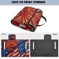 thumbnail image 6 of Whosucclay USA Flag Firework Pattern Golf Cart Accessories, 4 Pockets Golf Cart Seat Towel for Club Cars EZGO Yamaha, Travel-friendly 51.18 x 30.3 inches, 6 of 9