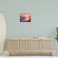 thumbnail image 3 of Stupell Industries Sunset over Beach Waves Landscape Photography White Framed Art Print Wall Art, 20 x 16, 3 of 9