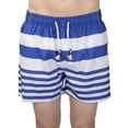 thumbnail image 1 of LELINTA Mens Swim Trunks Watershort Swimsuit Board Colorblock Shorts Bathing Suits Elastic Waist Drawstring, 1 of 5