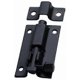 thumbnail image 2 of Matte Black Door Bolts, 2-Pack Security Locks for Interior Doors, 7.6cm Length, 89 x 29.3mm Size, Stainless Steel Material, 2 of 4