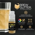 thumbnail image 3 of Brew Glitter - Gold Edible Drink Glitter - Bold Sparkle, Beverage-Safe, 25g Spray Pump, 3 of 8