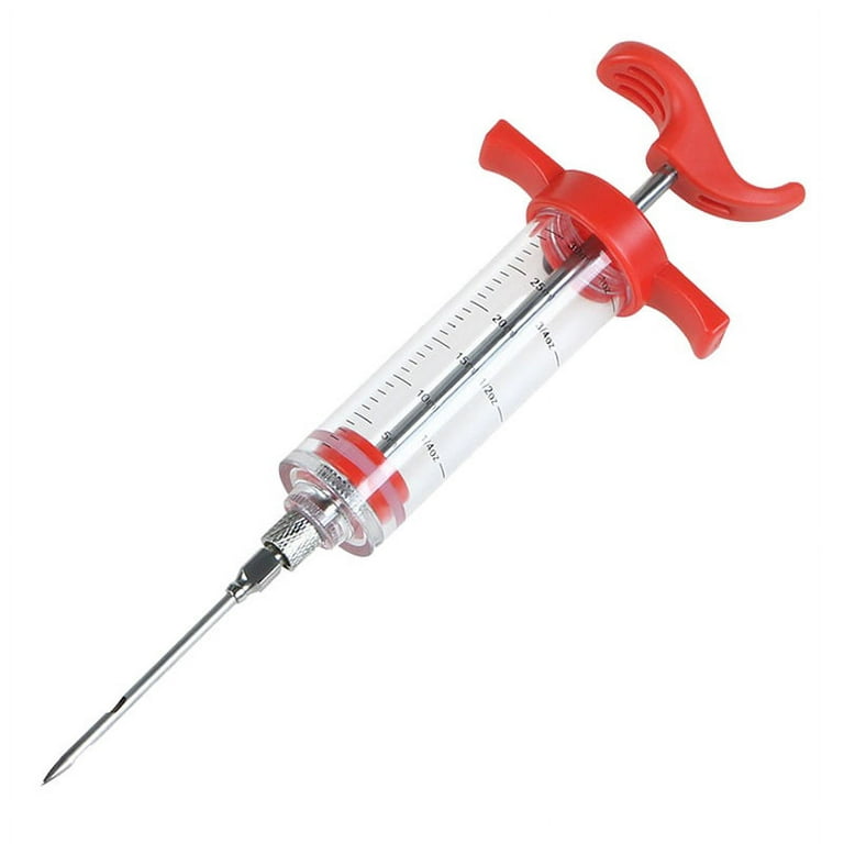 Grillin Pros - Flavor Enhancement Premium Meat Injector Syringe Bundle –  Iron Grillers