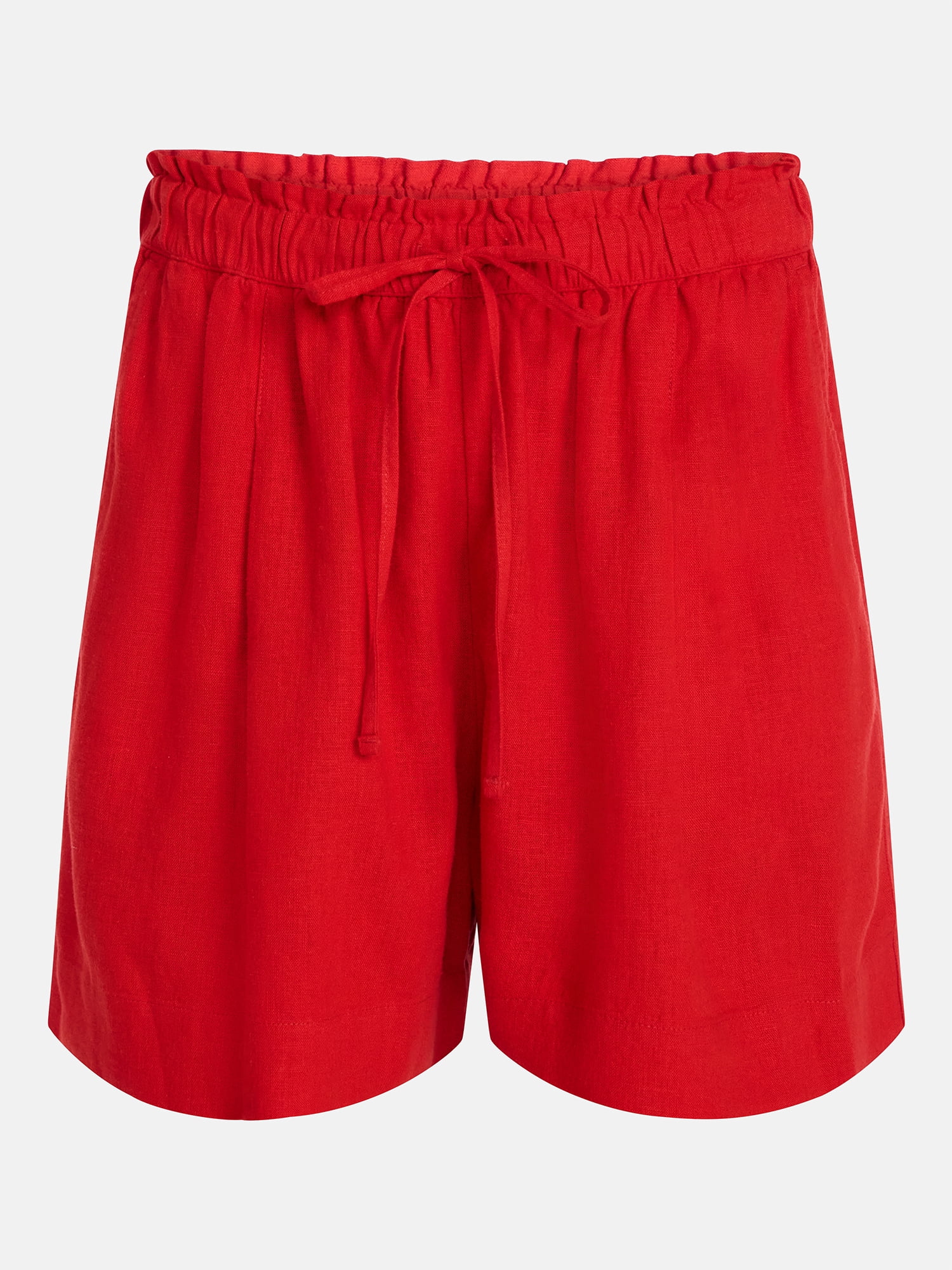 Time and Tru Women's Linen Blend Shorts, Sizes XS-XXXL