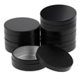 thumbnail image 1 of Rongfmy 6x 100ml Empty Aluminium Cosmetic Balm Pot Jar Tin Containers Candle Box, 1 of 9