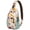 Mushroom (99)-new_34, variant on Sling Backpack Hiking Casual Sport Daypack Tower Pink () Gym Sports Travel Hiking Daypack Hiking Bag for Women Men