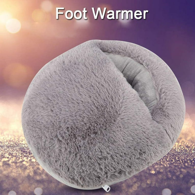 ALLJOY Electric Foot Warmer Double-Sided Heating Under Desk for