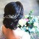 thumbnail image 1 of Peineta para el pelo de boda con flor, broche para el pelo con perlas plateadas, accesorio para el pelo nupcial para mujeres y niñas Rojo Verde, 1 of 5