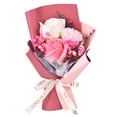 thumbnail image 4 of Ramo de flores de jabón Regalo para el Día de la Madre Romántico con aroma floral Flor de jabón perfumada 20 centímetros, 4 of 9