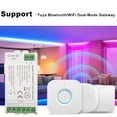 thumbnail image 2 of Controlador LED Zigbee 3.0 WiFi 2,4 GHz RGBCCT Tira de LED Tuya Gateway Bridge Control de Voz DC5V-24V, 2 of 5