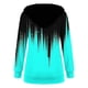 thumbnail image 5 of Pntutb Mujeres Otoño e Invierno Casual Gradiente Impreso Sudadera con capucha Cordón Cuarto Cremallera Manga larga Jersey Blusa con capucha Sudadera tops Pntutb Pntutb-149, 5 of 5