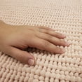 thumbnail image 2 of Mohawk Home Homespun Plush Fade/Stain Resistant Non-Slip Machine Washable Bath Rug, Blush, 2' 3" x 3' 9", 2 of 7