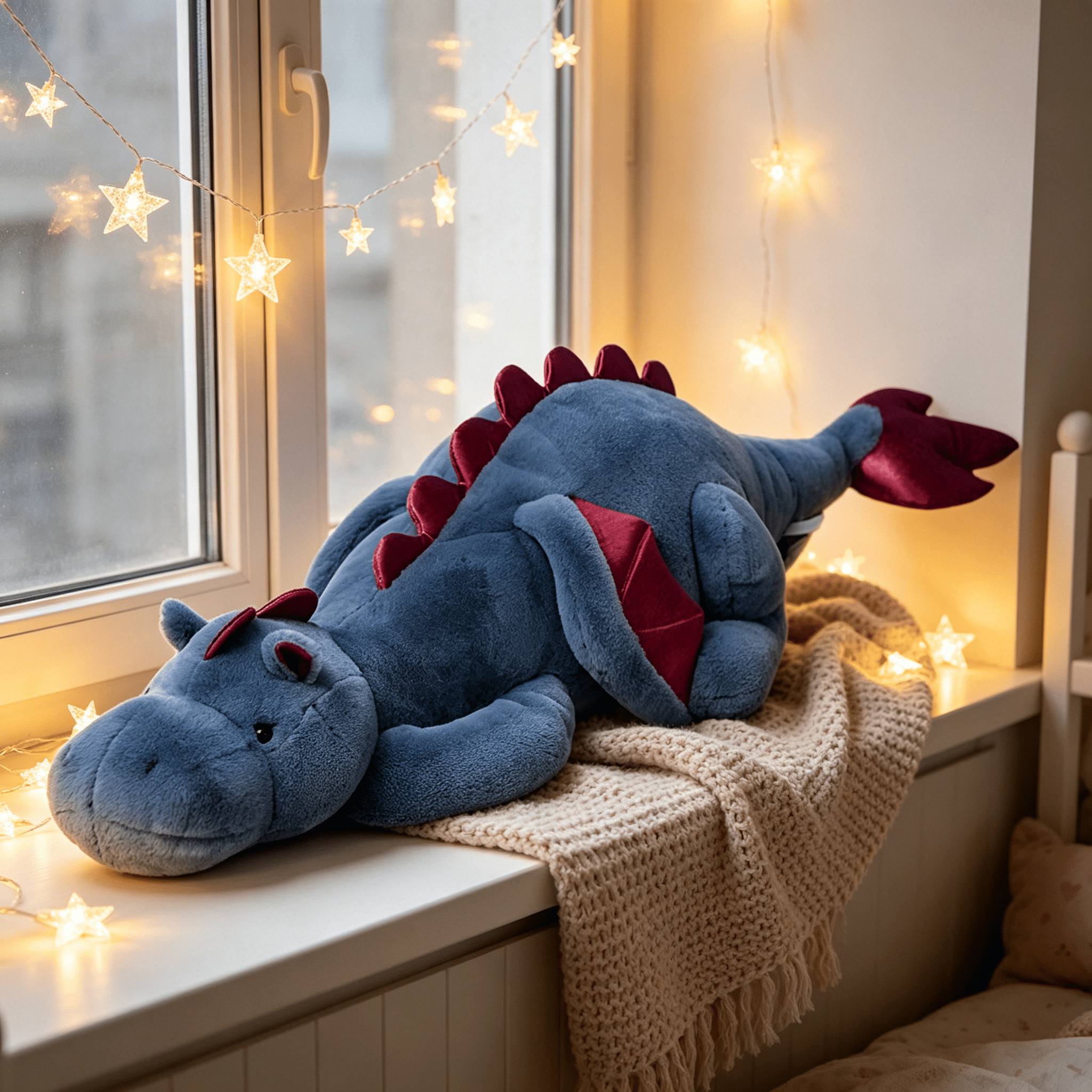 BESTSKY 2026 New Dragon Stuffed Animal,Soft and Sturdy Weighted Stuffed Animals for Kids and Adults,For Bedroom,Playroom,Nursery,Travel,Relaxation