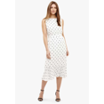 thumbnail image 1 of Phase Eight Robe Alison Pointue Taille 14US $230 en Ivoire Marine, 1 of 1