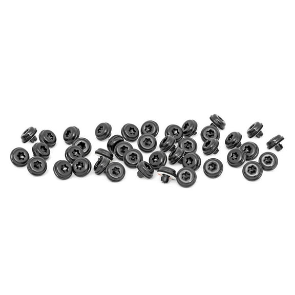 Rough Country Black Rivet Kit for Rough Country Fender Flares - 10015