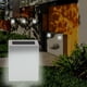 thumbnail image 1 of Fiudx Aplique Solar de Pared para Exteriores, Lámpara Led de Bajo Consumo, 8 Horas de Luz Solar, Material Abs y Pc Duradero, Decoración para Vallas de Jardín, Iluminación para Mesa de Bar de Camping,, 1 of 4