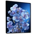 thumbnail image 2 of Designart "Surreal Enchantment With Violets I" Violets Floater Framed Canvas Art Print, 2 of 5