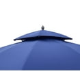 thumbnail image 4 of ​APEX GARDEN Replacement Canopy Top for Lowe's Allen Roth 10'x12' Gazebo #GF-12S004BTO/GF-12S004B-1, 4 of 4