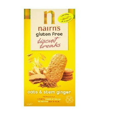 Nairn's Gluten Free Stem Ginger Biscuit Break - (Best Ginger Biscuits Ever)