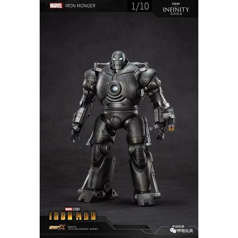 Zhongdong Toys Marvel 10th Anniversary 1/10 Scale PVC Iron Monger