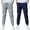 Dark Blue, variant on Nskgu 2 Pack Boys Girls Joggers Cargo Pants with Pockets Elastic Waist School Casual Trousers