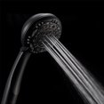thumbnail image 6 of Couradric Handheld Shower Head, 7-Function High Pressure Shower Head with Brass Swivel Ball Bracket and Extra Long Stainless Steel Hose, Chrome, 4", 6 of 7