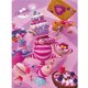 thumbnail image 1 of Pintura De Diamante 5D DIY Kit De Gato De Taladro Redondo Completo Decoración Del Hogar 30x40cm Rosa, 1 of 9