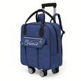 thumbnail image 1 of Bolsa de viaje de gran capacidad con ruedas, equipaje giratorio, bolsa de embarque portátil, mochila, Maleta rodante, bolsas de viaje, 1 of 4