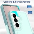 thumbnail image 2 of Defender Case for Samsung Galaxy S26 Plus 5G 6.7", Dual Layer PC+TPU Rugged Shockproof Full Body Protective Cover,Light Green,For Galaxy S26 Plus 5G, 2 of 6