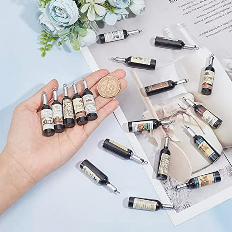 Wine bottle neck charms deals