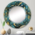 thumbnail image 5 of DESIGN ART Designart 'Luxury Brand Design II' Printed Fashion Wall Mirror 24in.x36in., 5 of 5