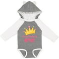 thumbnail image 3 of Inktastic Cute Princess is One 1st Birthday Girls Long Sleeve Baby Bodysuit, 3 of 5
