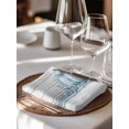 thumbnail image 6 of Blue Pumpkin Cloth Napkins Set of 8 Reusable Dinner Napkins, Thanksgiving Fall Leaf Country Farm Stripe Cocktail Napkin Washable Table Napkins for Wedding/Holiday Party/Baby Shower 20"x20", 6 of 7
