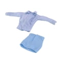 thumbnail image 2 of HILABEE 1/6 Scale Female Soldier Clothes for 12\" Soldiers Figures Blue, 2 of 9