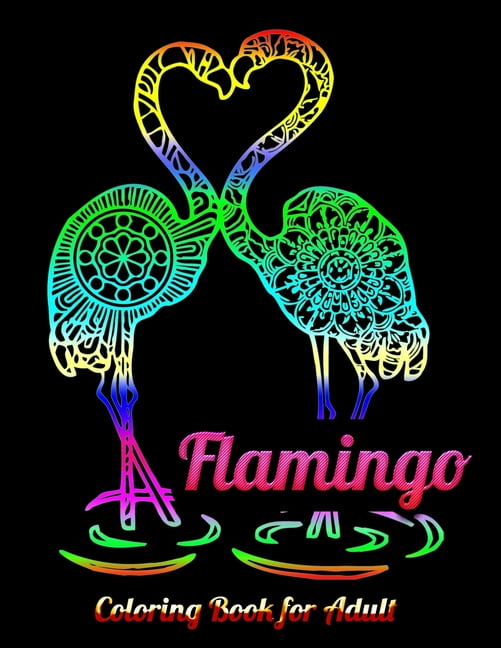 Flamingo Coloring Book for Adults Best Adult Coloring