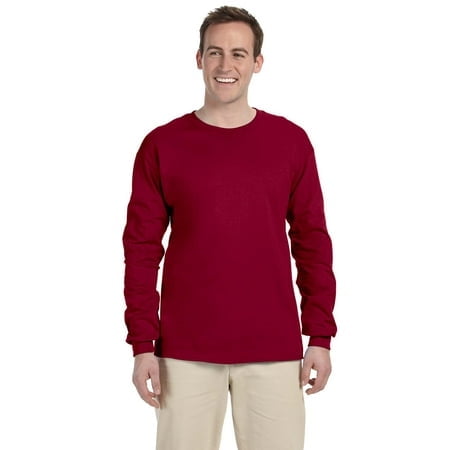 Gildan T-Shirt à Manches Longues pour Adulte en Ultra Cotonâ® 10 Oz./verge Lin.