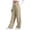 Beige, variant on Gtoiithly Women's Straight Leg Low rise Sweat Pants Wide Leg Sweatpants Drawstring Elastic Low Waist Pants with Pockets Sky Blue S