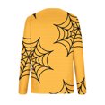 thumbnail image 4 of 2023 Chandail en Molleton Mode pour Femmes 50 % de Réduction Liquidation Chandail en Molleton Classique Imprimé Halloween Col Rond Manches Longues Ample, 4 of 4