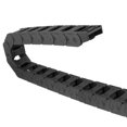 thumbnail image 1 of Cadena de Arrastre Portacables Tipo Abierto con Conectores de Extremo R55 25X38mm 1 Metro Plástico para Máquina Router CNC Eléctrica, 1 of 5