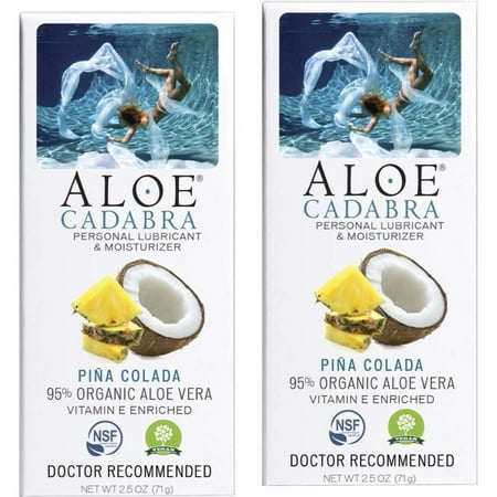 Aloe Cadabra Natural Organic Lubricant Aloe PH Balanced Lube Gel For Couples